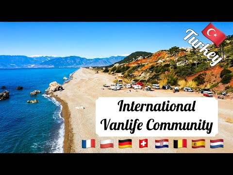 VANLIFE Ep. 40: PARADISE  BEACH COMMUNITY - TURKEY  (Mavikent,Kumluca,Antalya)