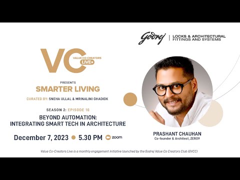 VC Live: Season 2: Episode 10: Beyond Automation: Integrating Smart Tech in Architecture