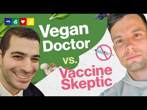 Vegan Doctor vs Vaccine Skeptic: COVID-19 Chat