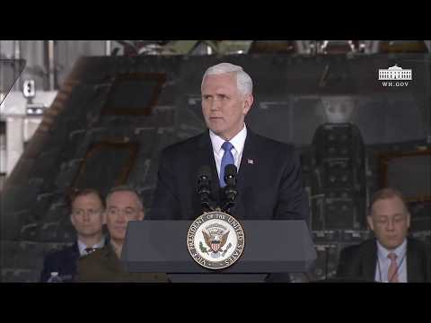 Vice President Pence Delivers Remarks at the Second Meeting of the National Space Council