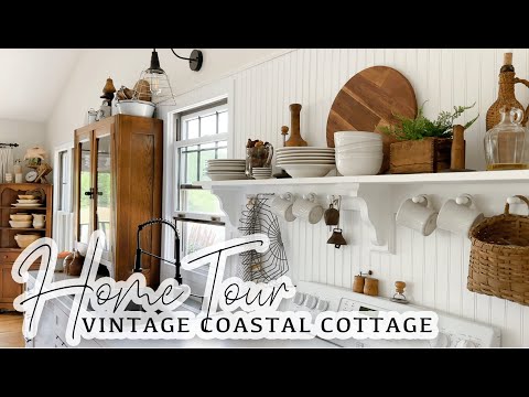 Vintage Coastal Cottage Home Tour (Summer 2023) + My Summer Decor Home Tour from Last Year *BONUS*!