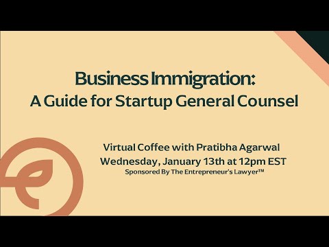 Virtual Coffee - Business Immigration