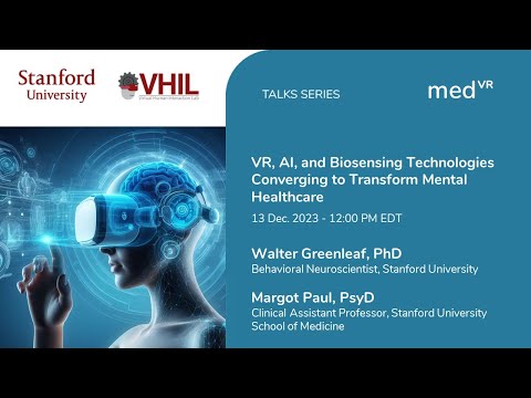 Virtual Reality Technology, AI, and Biosensing - Converging to Transform Mental Healthcare