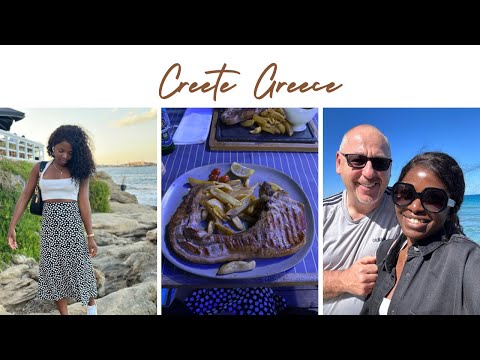 VLOG: Crete Greece baecation Vlog #2 | can't believe my husband came all the way for this  | Bwwm