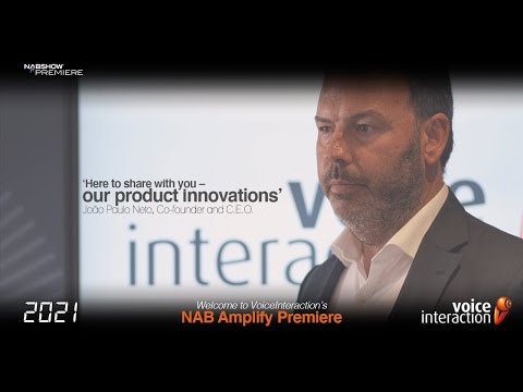 VoiceInteraction's NAB Amplify 2021