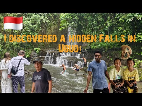 Walked around Ubud and discovered a hidden Falls. Sumampan Waterfall in Ubud #bali #ubud #indonesia