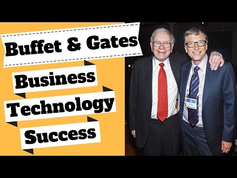 Warren Buffet and Bill Gates on Business, Success & Technology