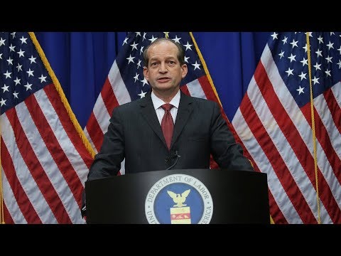 Watch Live: Labor Secretary Alexander Acosta Holds News Conference | NBC News