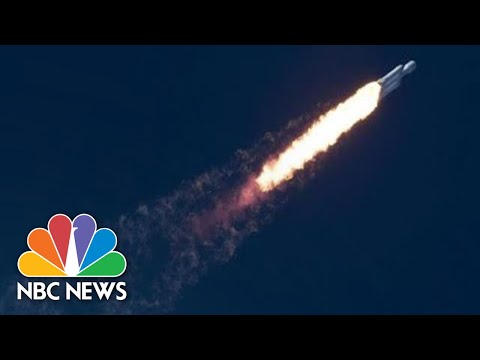 Watch Live: SpaceX Falcon Heavy Rocket Launches From Florida | NBC News