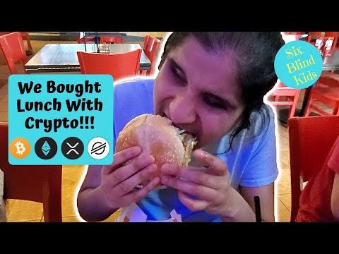 We Bought Lunch With CRYPTO!