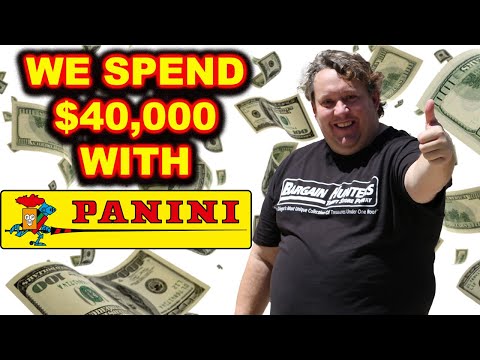 We Spend $40,000 with Panini on Football Basketball Trading Cards Storage Wars Auction