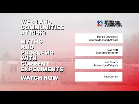 Web3 and communities at risk: Myths and problems with current experiments