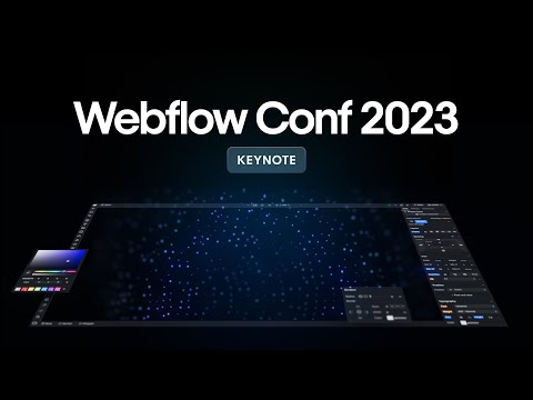 Webflow Conf 2023 Keynote