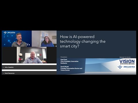 Webinar “How is AI-powered technology changing the smart city?” , November 12, 2024