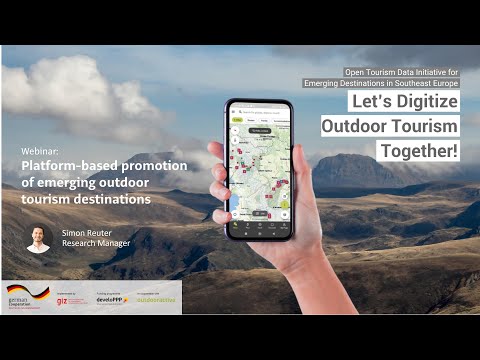 Webinar: Platform-based promotion of emerging outdoor tourism destinatinos