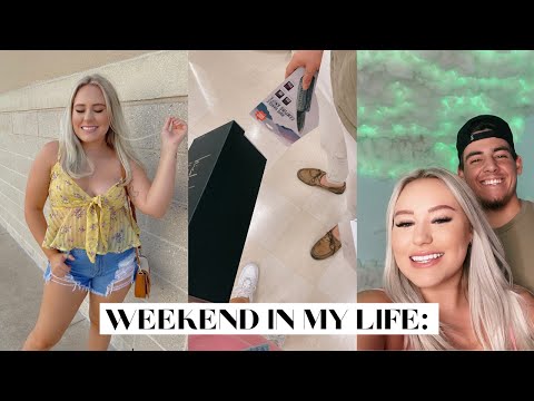 WEEKEND IN MY LIFE: selfie wrld, grocery haul + small business stuff