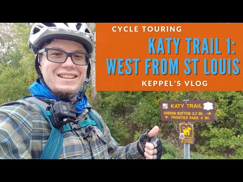 West from St Louis | Cycle Touring | Keppel's Vlog 13 | Katy Trail 1