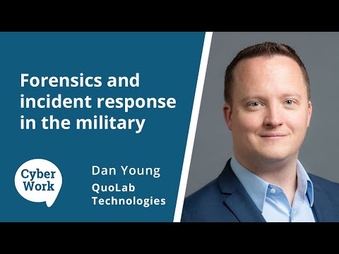 What does a military forensics and incident response expert do? | Cyber Work Podcast What does a military forensics and incident response expert do? | Cyber Work Podcast