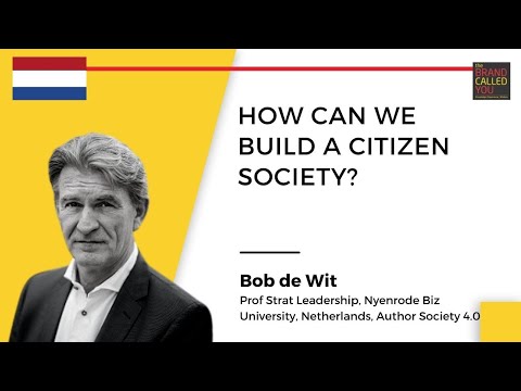 What is SOCIETY 4.0? | Bob de Wit | TBCY