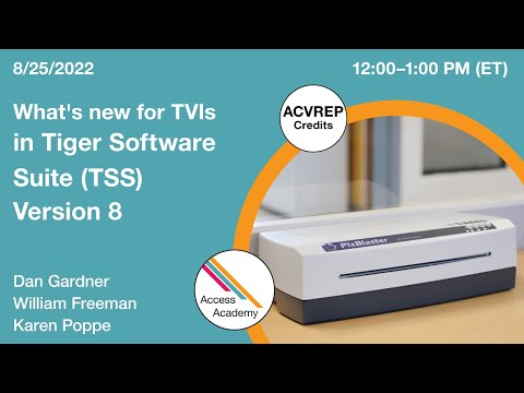 What's new for TVIs in Tiger Software Suite (TSS) Version 8