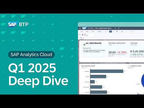 What's New in SAP Analytics Cloud | Deep Dive with Product Experts | Q1 2025