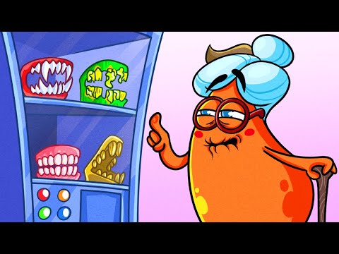 Which Tooth will Grandma Choose? || Granny vs Me || Playing Games 24 HOURS