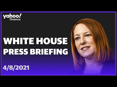 White House Press Secretary Jen Psaki holds a press briefing