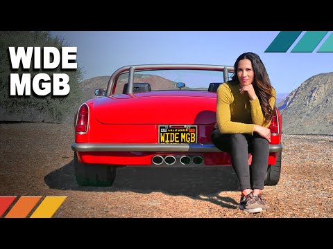 WIDE MGB: Sawed-In-Half 1966 MGB Gets 535 HP Supercharged Water-Methanol Injected V8 | EP22
