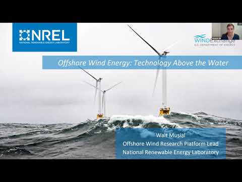 WINDExchange Offshore Wind Webinar: Technology Above the Water