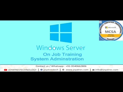 Window Server 2022 Full Course | MCSA fULL COURSE | Window Server On job training | System Admin |