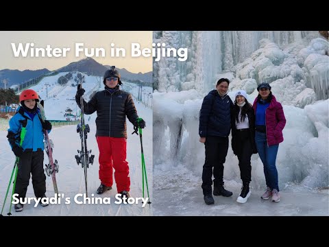 Winter Fun in Beijing - Ice Skating, Hiking, Skiing #lifeinbejing #chinatravel #beijingstory