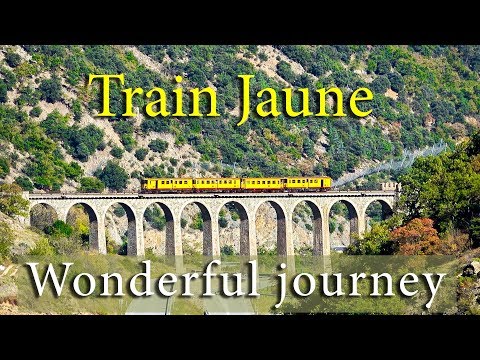 Wonderful journey on the Yellow Train in Pyrenees I Unforgettable experience to have