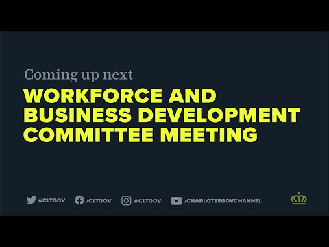 Workforce & Business Development Committee - April 21, 2021