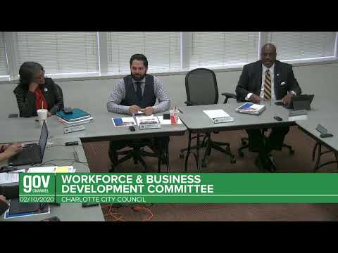 Workforce & Business Development Committee - February 10, 2020