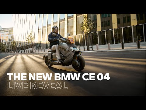 WORLD PREMIERE! The new BMW CE 04
