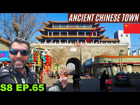 Wrong Route to a Random Ancient Chinese Town  S8 EP.65 | Pakistan to Japan Motorcycle Tour