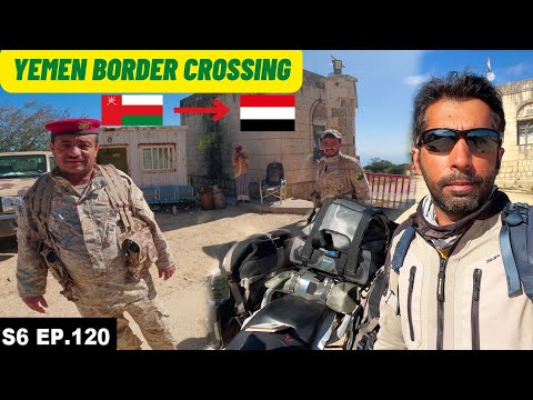 Yemen Border Crossing Gone Wrong S06 EP.120 | MIDDLE EAST Motorcycle Tour