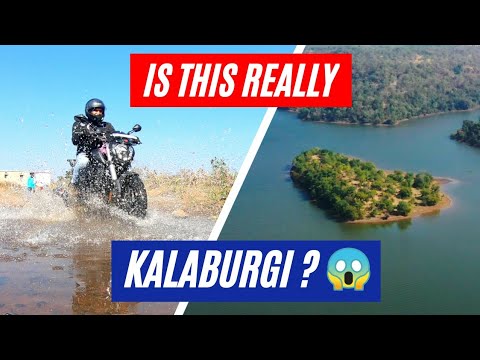 YOU WON'T BELIEVE this is KALABURGI | First ride after lockdown - Chandrampalli Dam | Aerial view